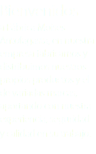 Bienvenidos a Fábrica Moises Antofagasta, en nuestra empresa fabricamos y distribuimos nuestros propios productos y el de variadas marcas, aportando con nuestra experiencia, seguridad y calidad en su trabajo.