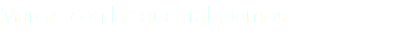 Marcas con las que trabajamos